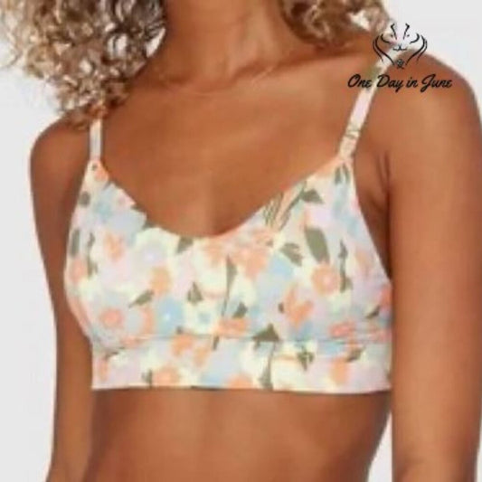 RVCA On the Road Bralette Bikini Top Size XS