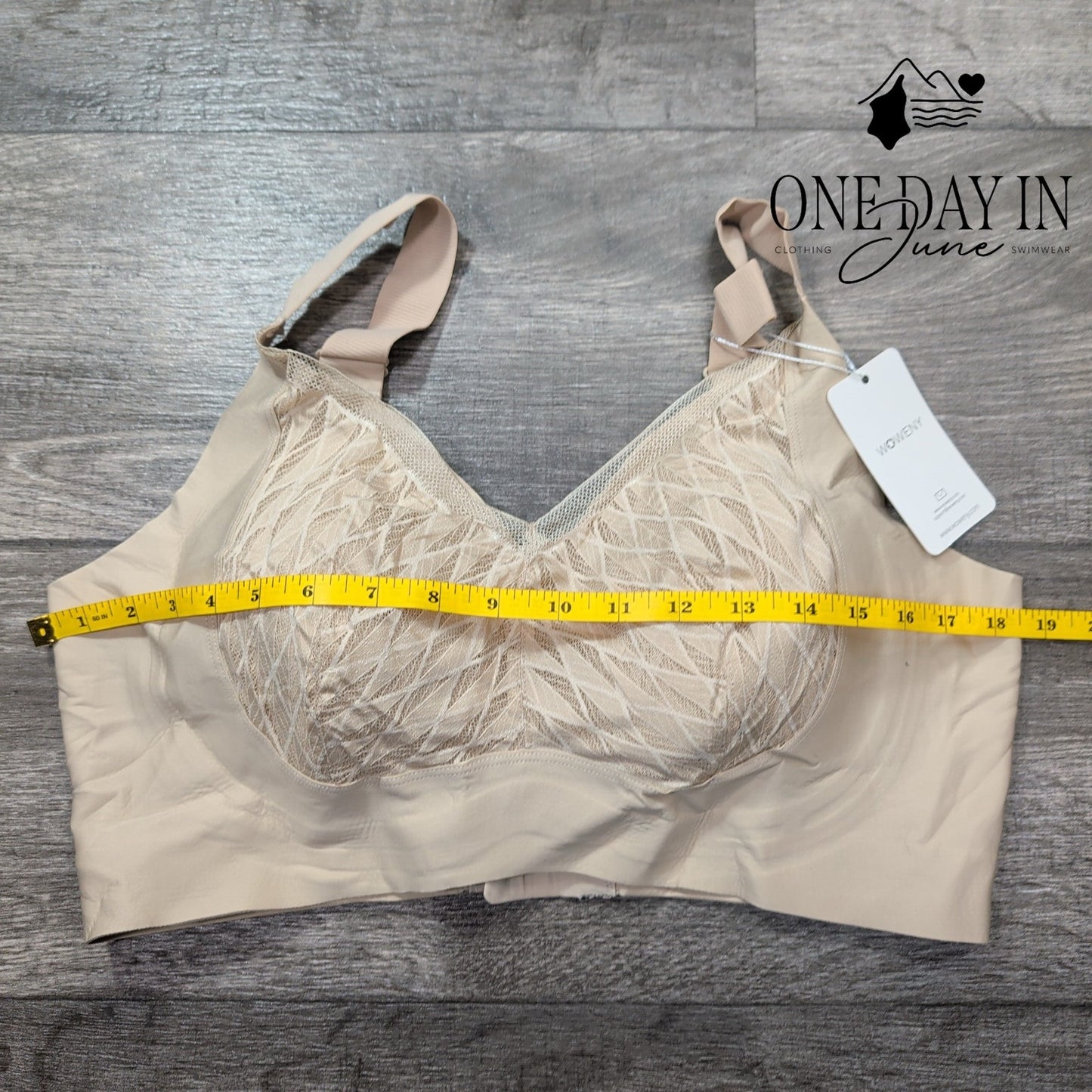 Woweny Wirefree Bra Size XXL