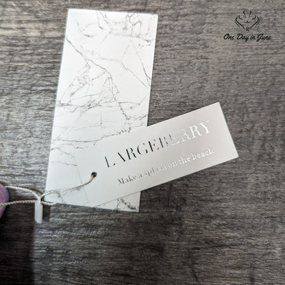 Largeberry Crop Top Bikini Swimsuit Size XL