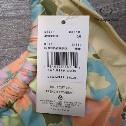 RVCA On The Road French Bikini Bottom Size M