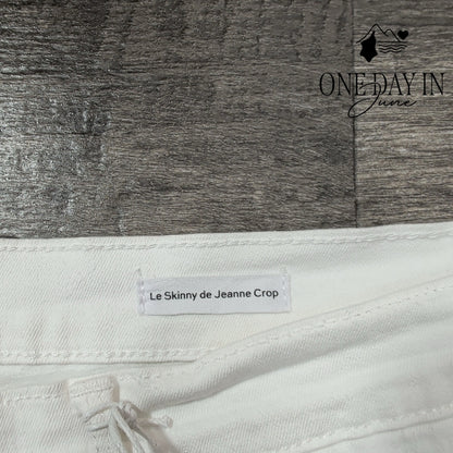 Frame Le Skinny De Jeanne Crop Jeans Size 18 (34)