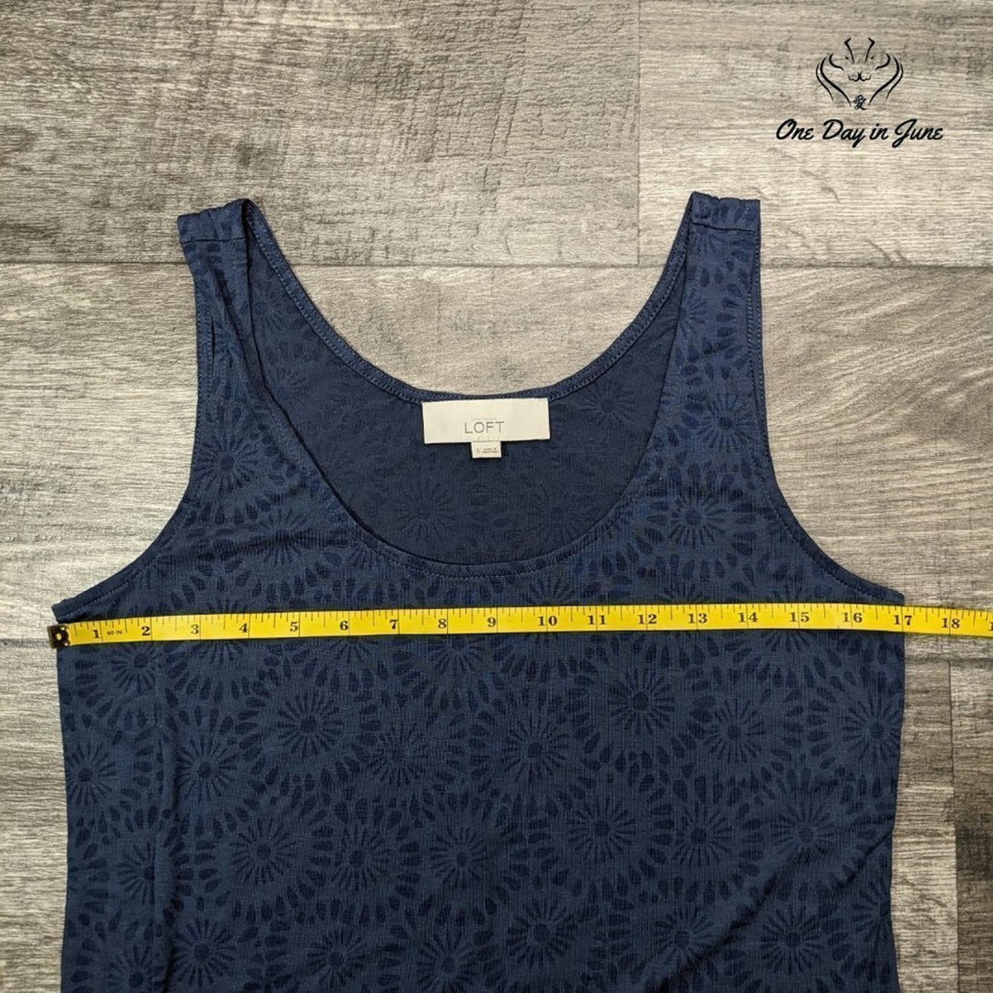 Loft Lightweight Floral Tank Top Size S