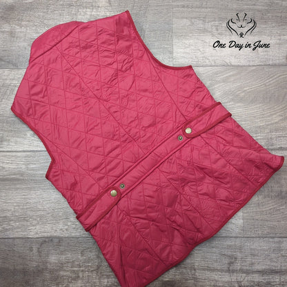 Talbots Petites Quilted Zip Front Vest Size SP