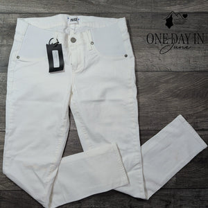 Paige Skyline Ankle Peg Skinny Jeans Optic White NWT Size 2 (26)
