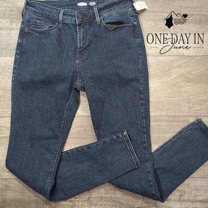 Old Navy Rock Star Super Skinny Mid Rise Jeans Size 8