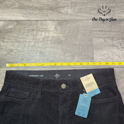 St. John's Bay Straight Corduroy Pants Size 12