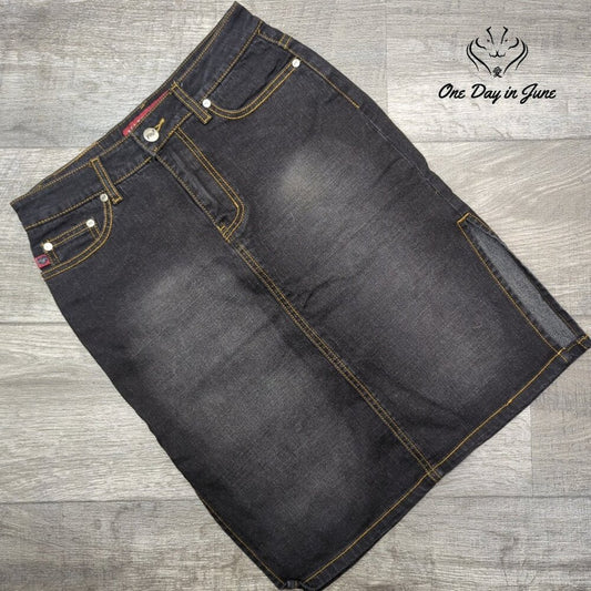 YMI Juniors Denim Mini Skirt Size 5