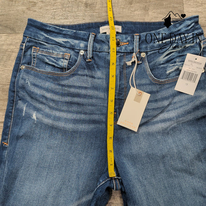Good American Good Legs Crop Skinny Jeans Size 12