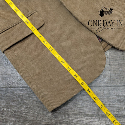 Ralph Lauren 2 Button Corduroy Blazer Size 36 Reg