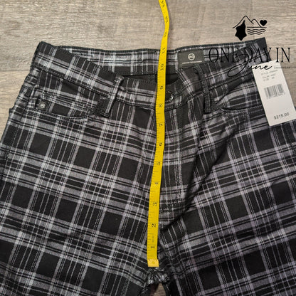 AG Adriano Goldschmied Farrah Skinny Plaid High Rise Jeans NWT Size 4 (27)