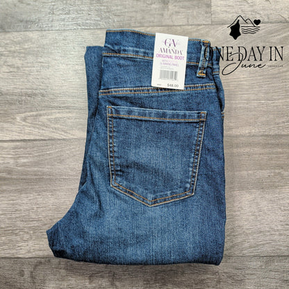 Gloria Vanderbilt Amanda Priginal Bootcut Jeans Size 6
