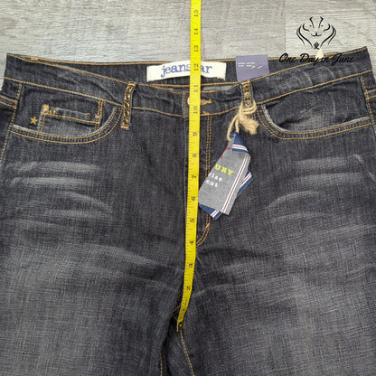 Jeanstar Legend Wash Low Rise Bootcut Jeans Dark Wash NWT Y2K Size 14