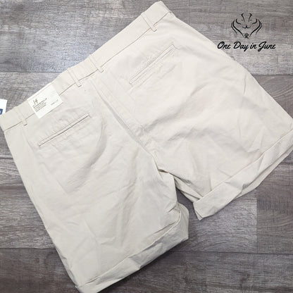 Gap Boyfriend Roll Up Khaki Shorts Size 14