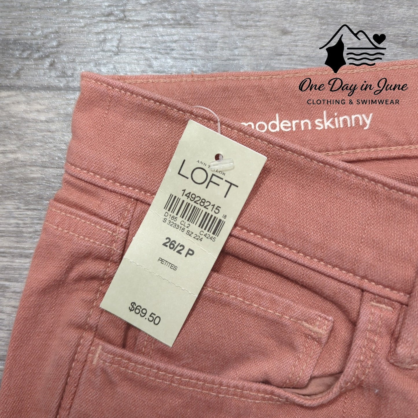 Loft Petite Modern Skinny Jeans Size 2P