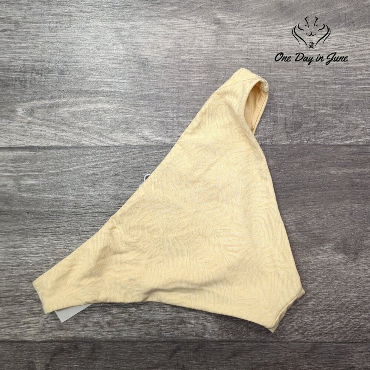 RVCA Run Wild Bikini Bottom Apricot Low Rise Medium NWT $52 Size XS