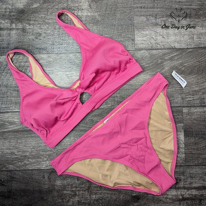 Old Navy Ribbed Keyhole Bikini Swimsuit Size 2X