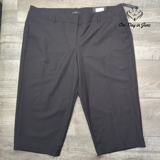 Worthington Plus Size Modern Fit Cropped Pants Size 18W