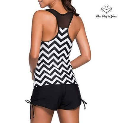 HOTAPEI Two Pieces Tankini Size S