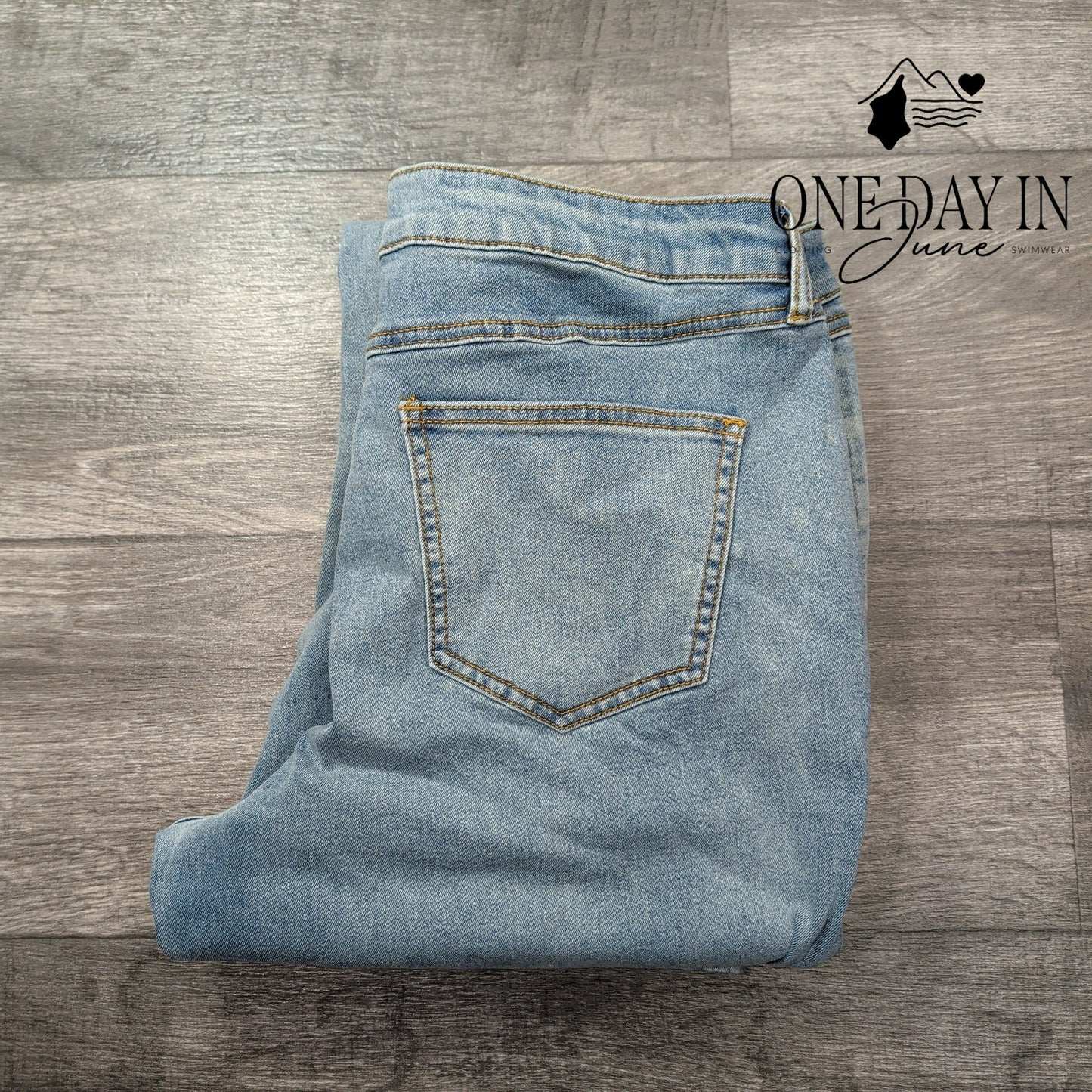 Cato Hi Rise Sequin Jeans Size 14