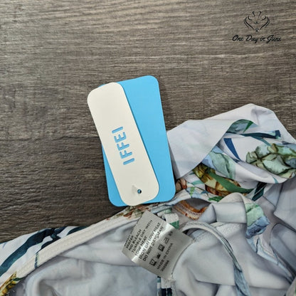 Yaffifashion Pineapple Off Shoulder One Piece Size 8-9 yrs