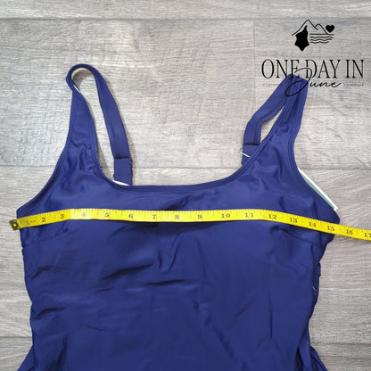Eomenie Swimdress One Piece One Piece Swimsuit Size L