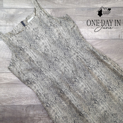 Robbie Bee Silk Sleeveless Mini Dress Size 14