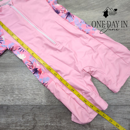 Aleumdr Rash Guard One Piece Swimsuit Size 4Y