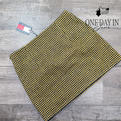 Tommy Hilfiger Houndstooth Wool Skirt Size M