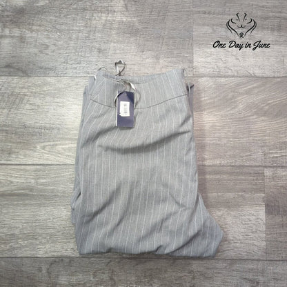 Anne Klein Delano Grey Heather Dress Pants Size 12