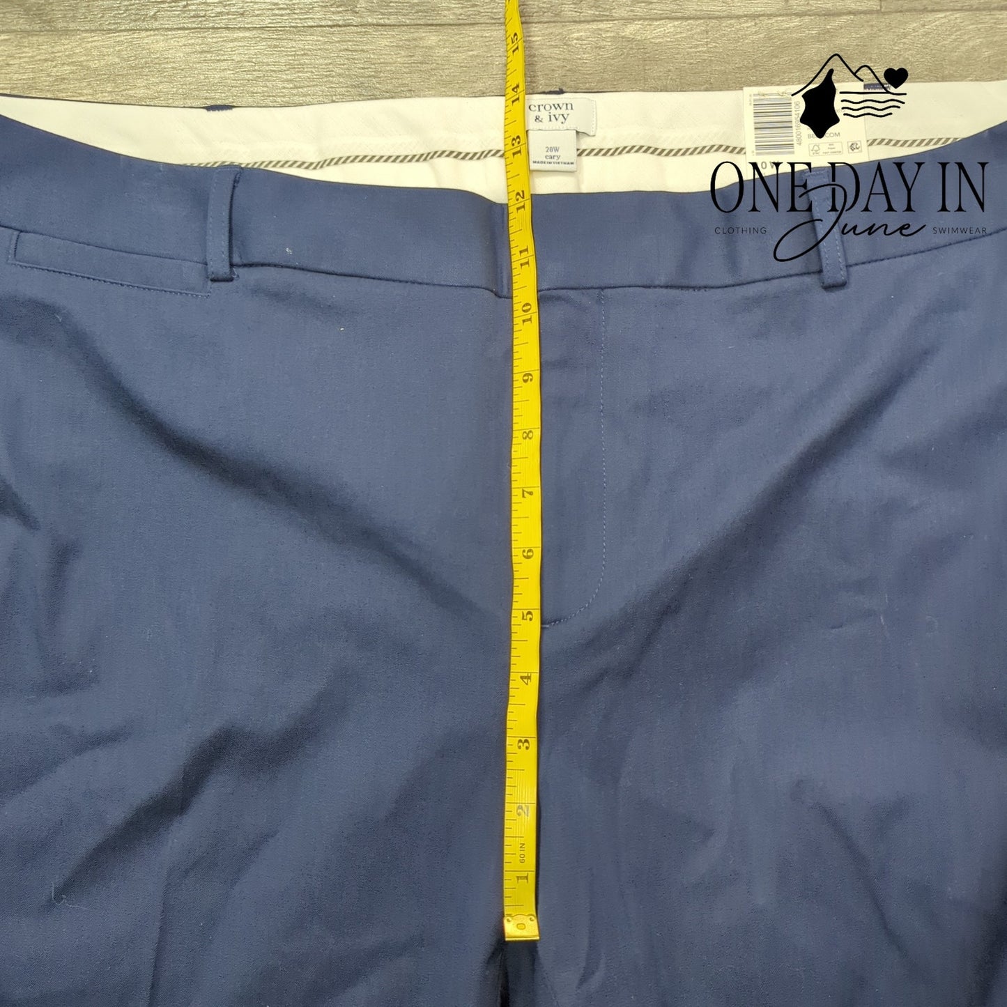crown & ivy Plus Size Cary Dress Pants Size 20W