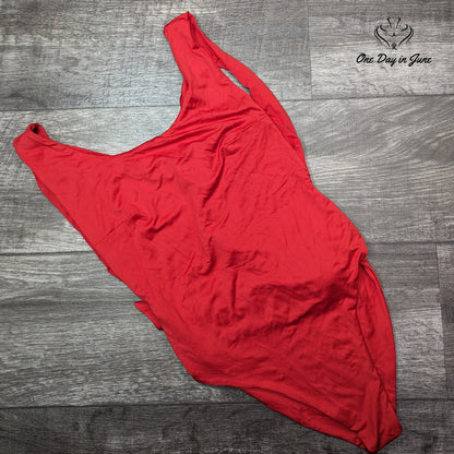 Vestidos Tie Back Bodysuit Size S