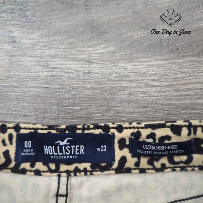 Hollister Ultra High Rise Denim Mini Skirt Size 00