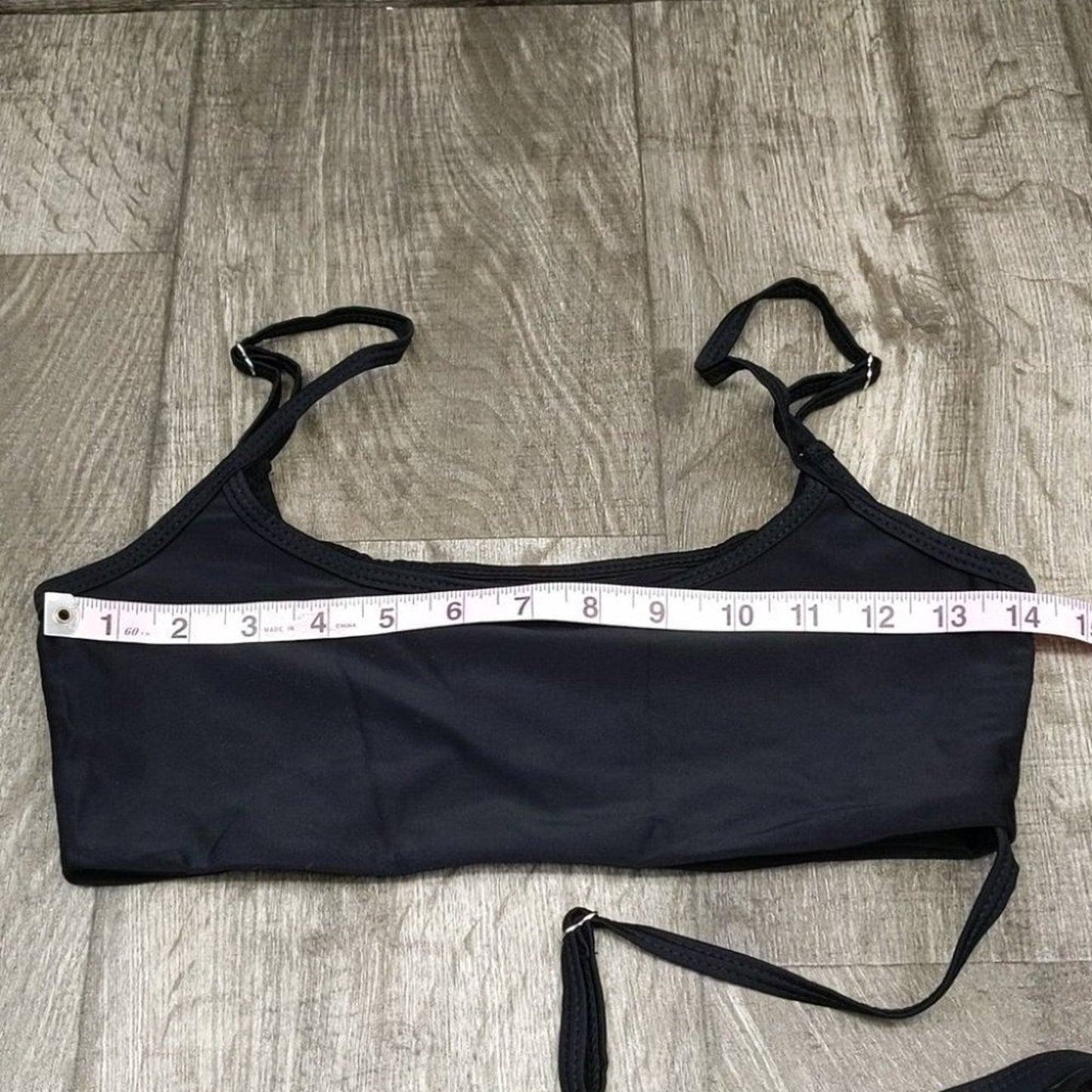 Xxtaxn Crop Top Cutout Bikini Swimsuit Size XL