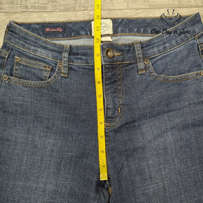 St. John's Bay Boot Cut Leg Jeans Size 4