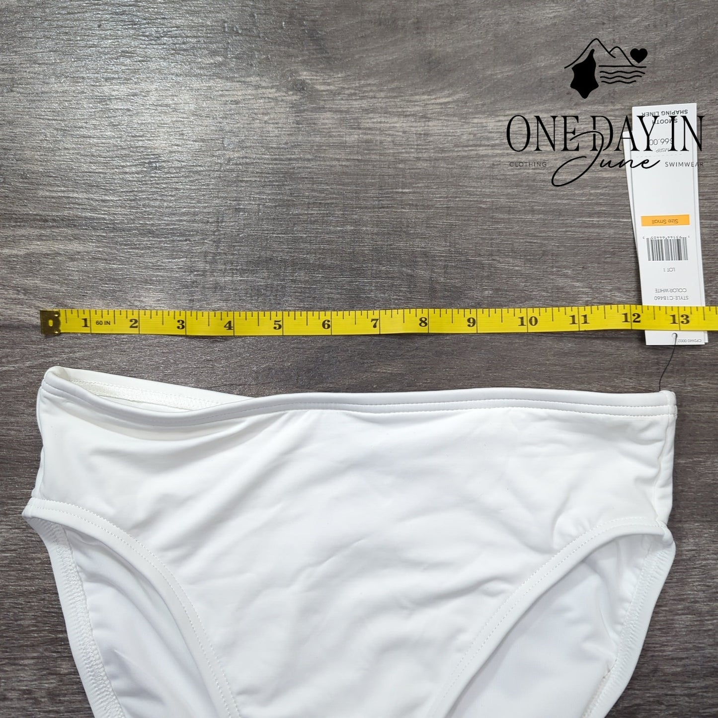 Carmen Marc Valvo Smooth Shaping Bikini Bottom Size S