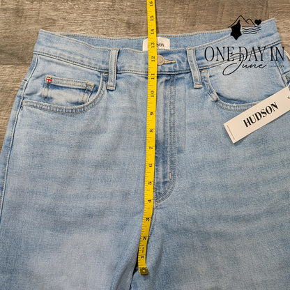 Hudson Jamie High Waist Wide Leg Jeans Light Wash NWT Size 6 (28)