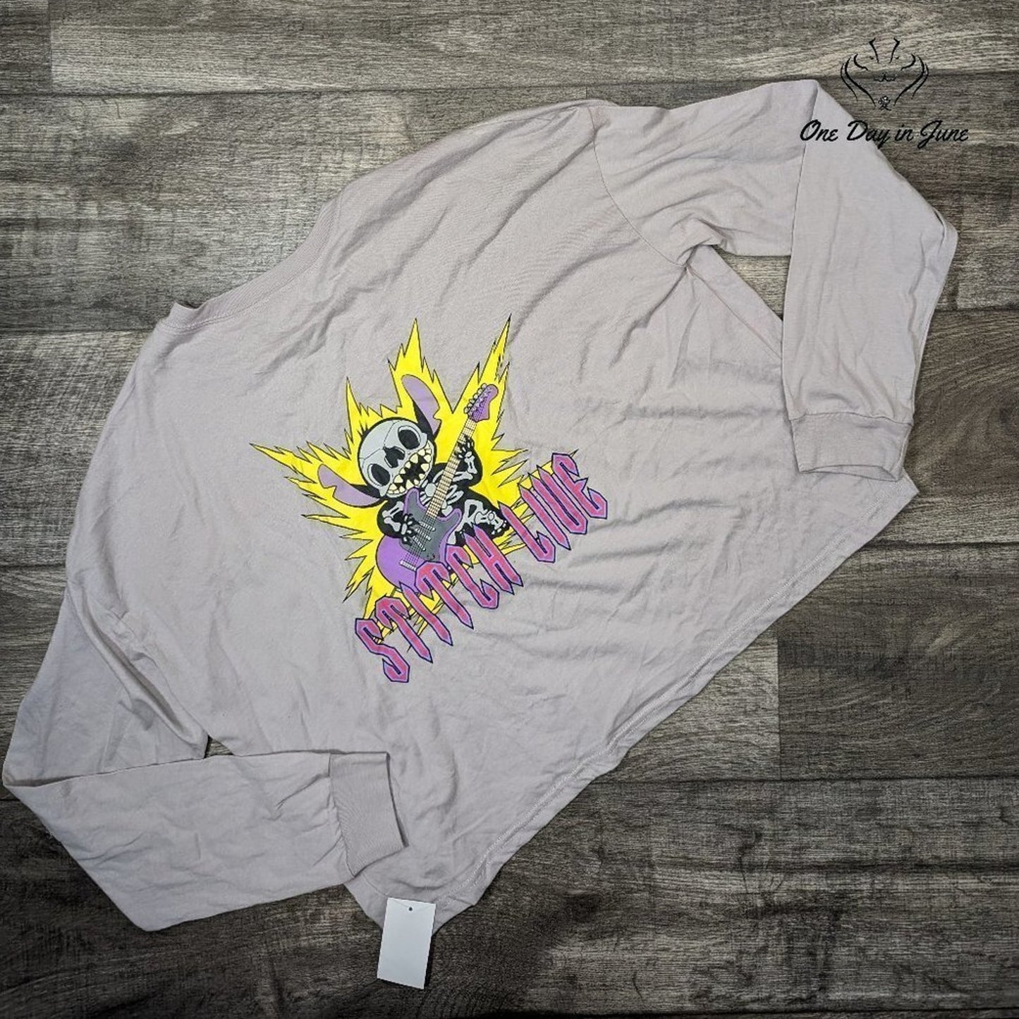 Disney Lilo & Stitch Long Sleeve Tee Shirt Size XS