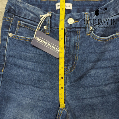 Made In Blue Crop Jeans Size 0