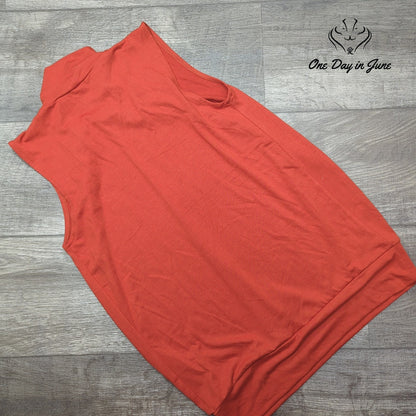 Zenana Premium Mock Turtle Neck Sleeveless Top Size S