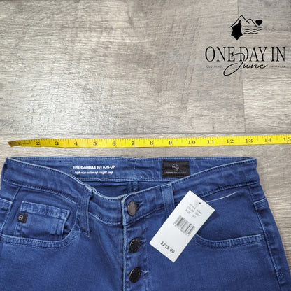 AG Adriano Goldschmied The Isabelle Button Up Jeans Size 27 (4)