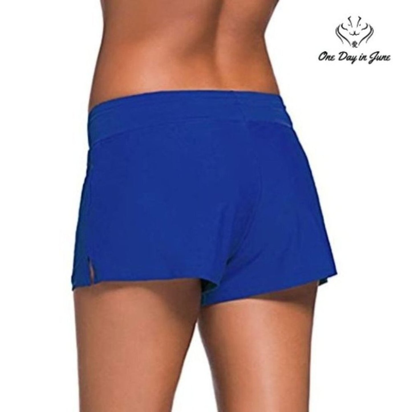 Aleumdr Tie Waist Swim Shorts Size L