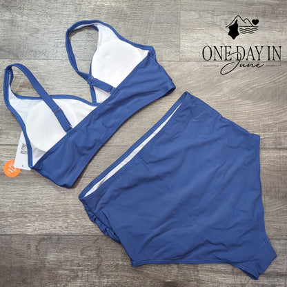 Charmo Maternity High Rise Bikini Swimsuit Size M