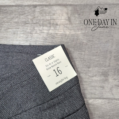 Cato Classic STraight Leg Pants Size 16