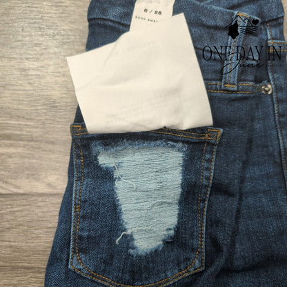 Good American Good Waist Skinny High Rise Jeans Size 6 (28)