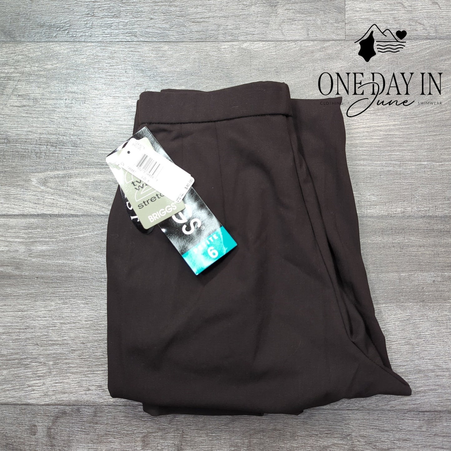 Briggs New York Petite Comfort Waist Dress Pants Size 6P