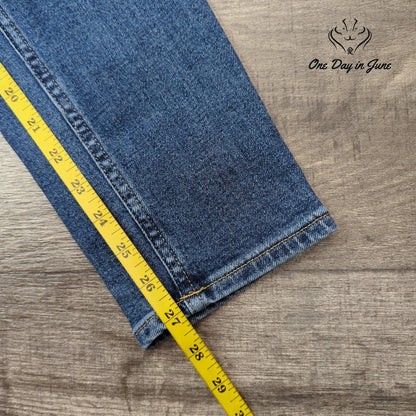 &Denim H&M MAMA Straight Leg Maternity Jeans Blue Over Belly NWT Size XS