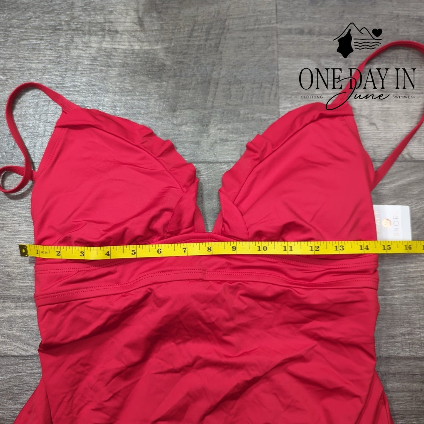 Shade & Shore Strappy Back Medium Coverage One Piece Swimsuit Size XL
