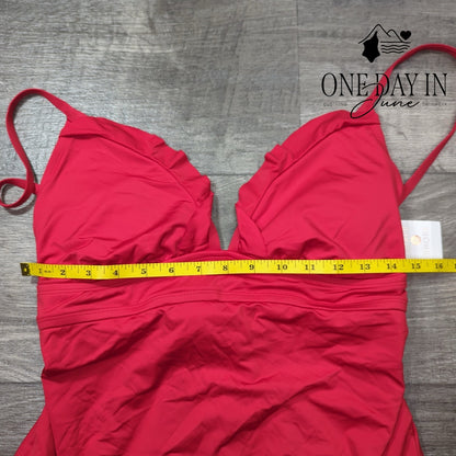 Shade & Shore Strappy Back Medium Coverage One Piece Swimsuit Size XL