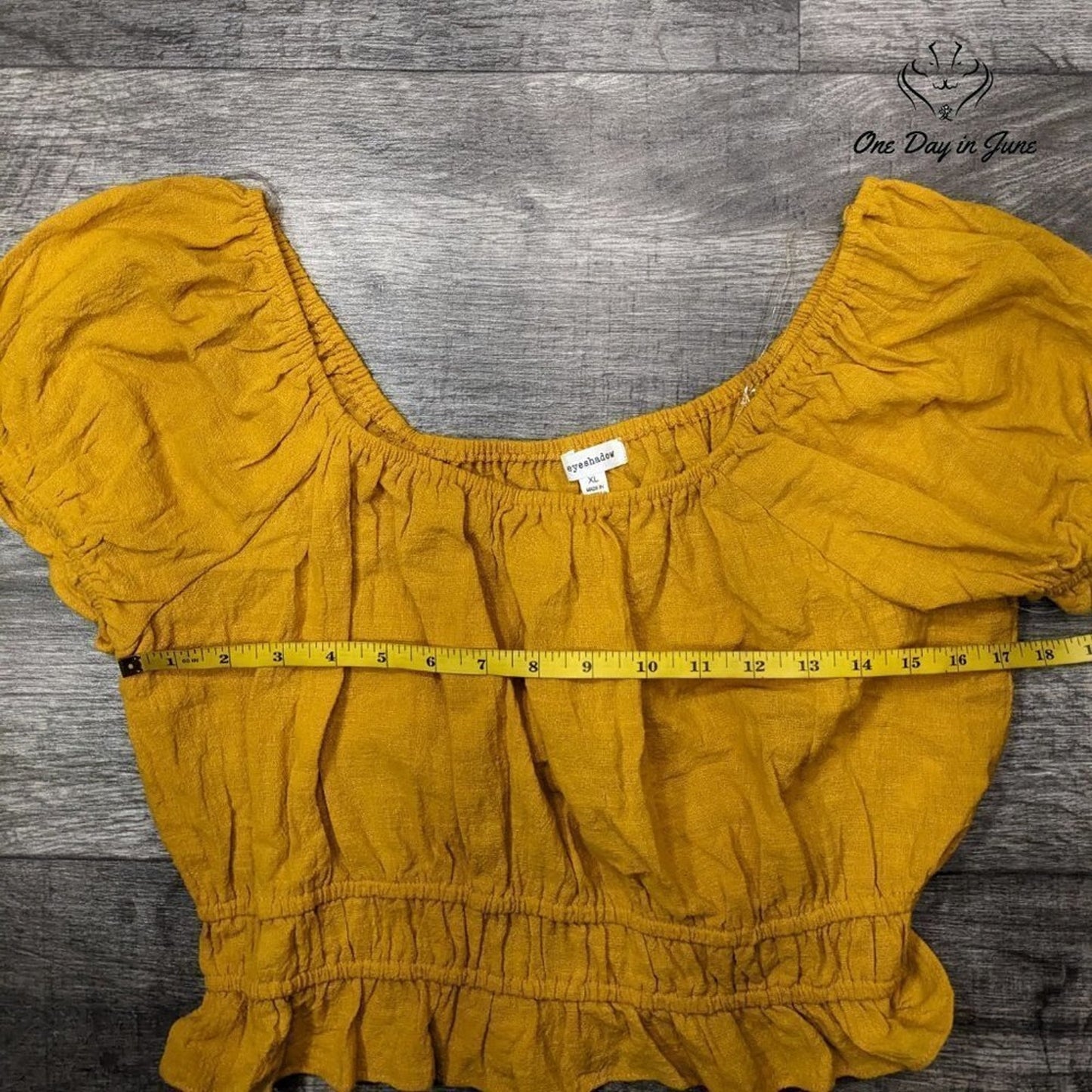 eyeshadow Juniors Boho Top Size XL