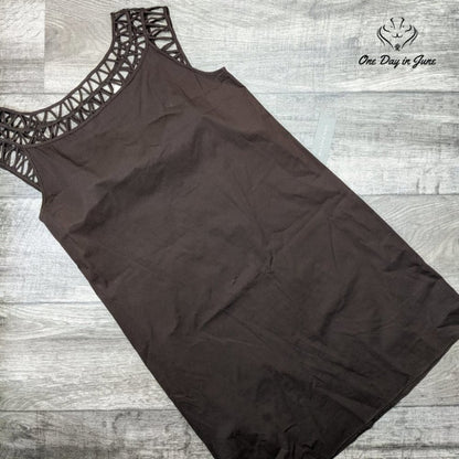 Ann Taylor Women's Cage Top Sleeveless Dress Size 10
